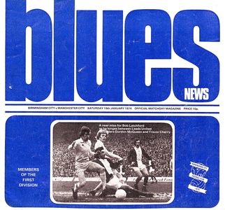 Birmingham City v Manchester City 1973/74